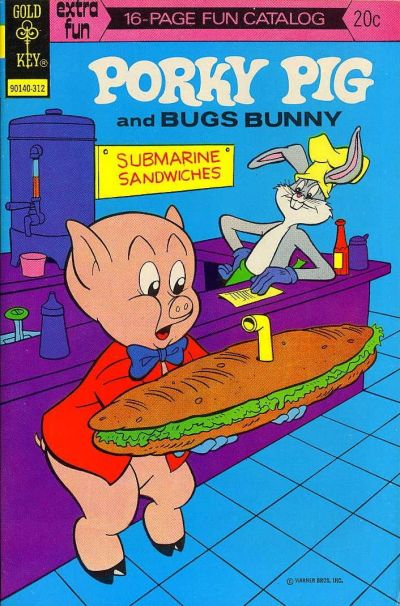 Cover for Porky Pig (Western, 1965 series) #51 [Gold Key]