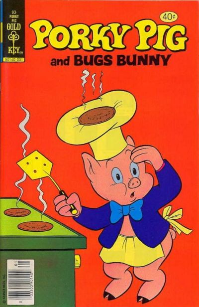 Cover for Porky Pig (Western, 1965 series) #93 [Gold Key]