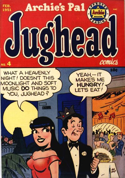 Cover for Archie's Pal Jughead (Archie, 1949 series) #4