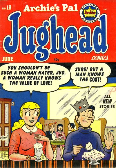 Cover for Archie's Pal Jughead (Archie, 1949 series) #18