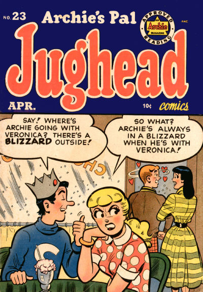 Cover for Archie's Pal Jughead (Archie, 1949 series) #23