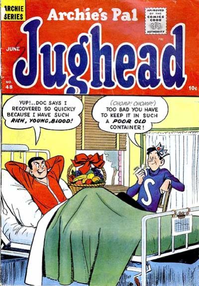 Cover for Archie's Pal Jughead (Archie, 1949 series) #48