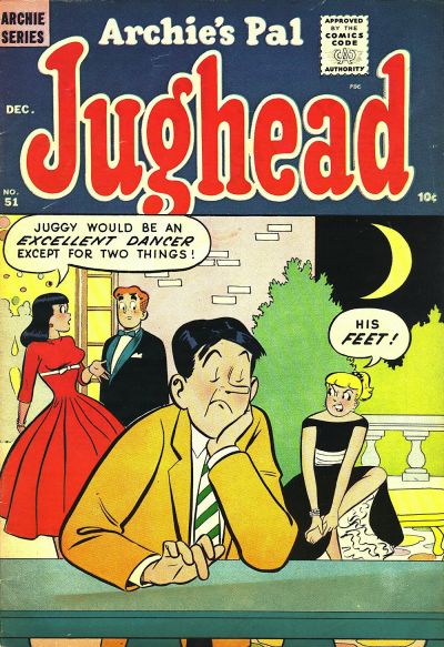 Cover for Archie's Pal Jughead (Archie, 1949 series) #51