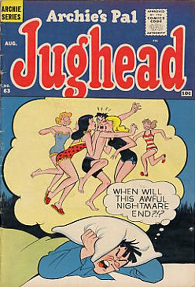 Cover for Archie's Pal Jughead (Archie, 1949 series) #63