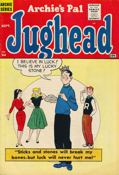 Cover for Archie's Pal Jughead (Archie, 1949 series) #64