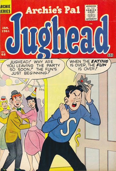 Cover for Archie's Pal Jughead (Archie, 1949 series) #68