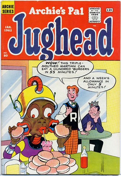 Cover for Archie's Pal Jughead (Archie, 1949 series) #80