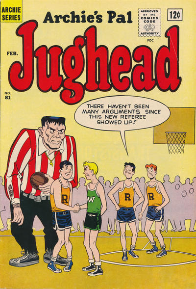 Cover for Archie's Pal Jughead (Archie, 1949 series) #81