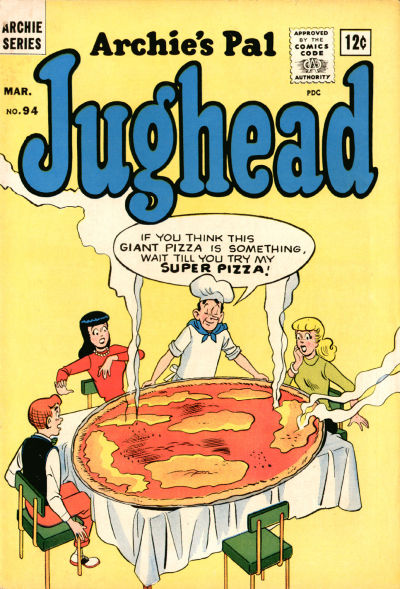 Cover for Archie's Pal Jughead (Archie, 1949 series) #94