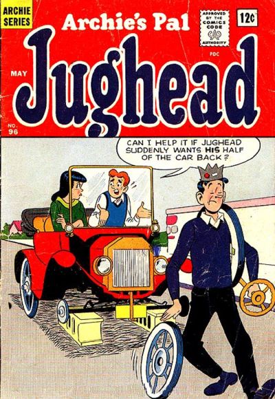 Cover for Archie's Pal Jughead (Archie, 1949 series) #96
