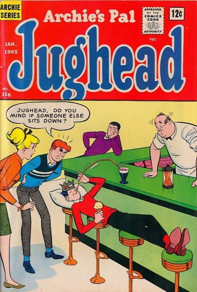 Cover for Archie's Pal Jughead (Archie, 1949 series) #116