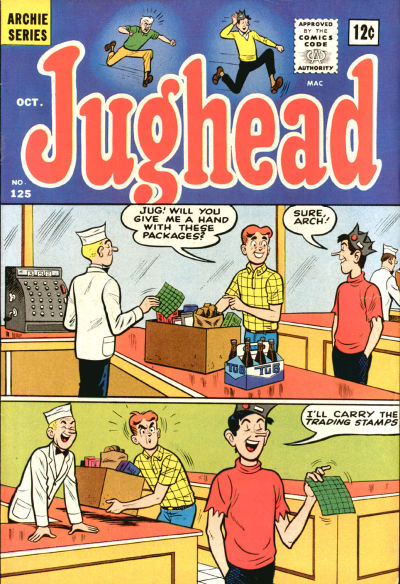 Cover for Archie's Pal Jughead (Archie, 1949 series) #125