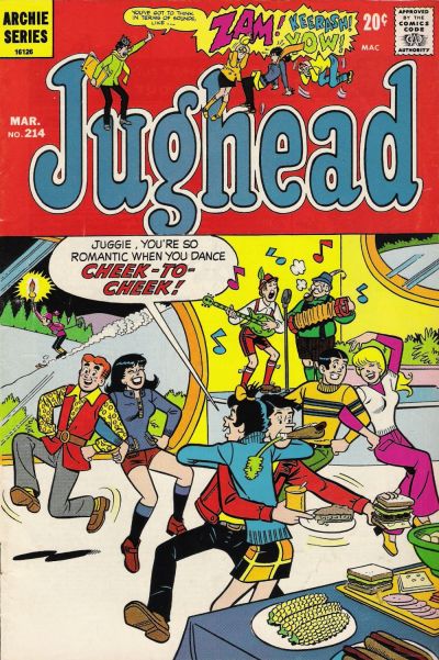 Cover for Jughead (Archie, 1965 series) #214