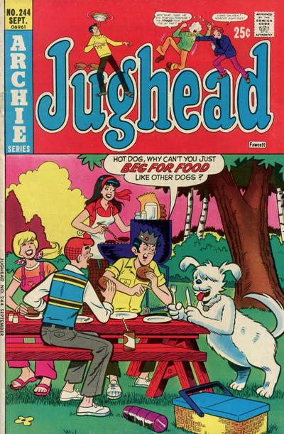 Cover for Jughead (Archie, 1965 series) #244
