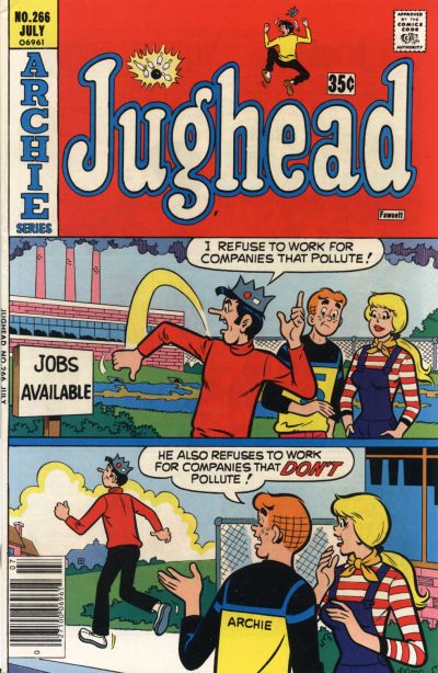 Cover for Jughead (Archie, 1965 series) #266