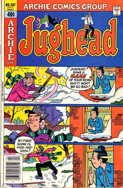 Cover for Jughead (Archie, 1965 series) #287