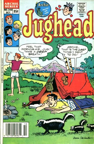 Cover for Jughead (Archie, 1965 series) #348 [Canadian]