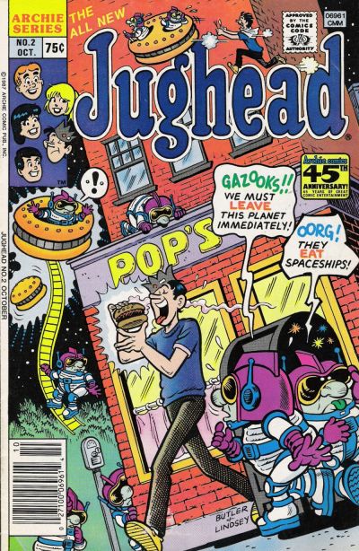 Cover for Jughead (Archie, 1987 series) #2 [Newsstand]