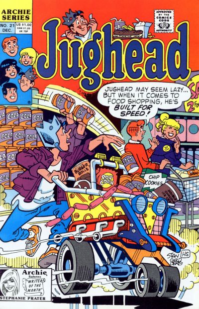 Cover for Jughead (Archie, 1987 series) #21 [Direct]