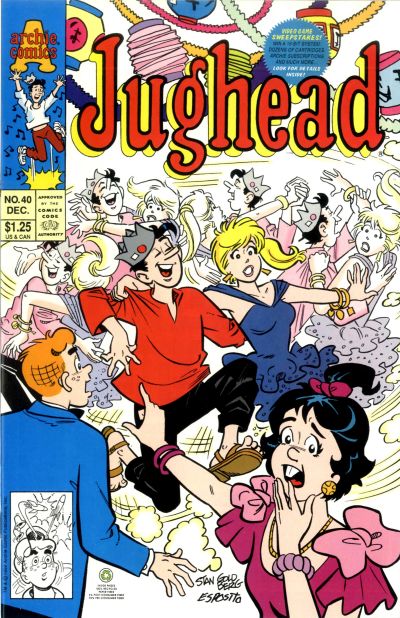 Cover for Jughead (Archie, 1987 series) #40 [Direct]