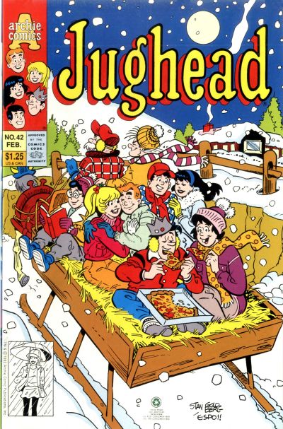 Cover for Jughead (Archie, 1987 series) #42 [Direct]
