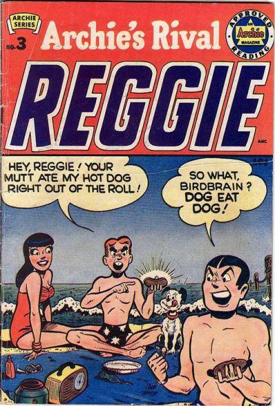 Cover for Archie's Rival Reggie (Archie, 1949 series) #3