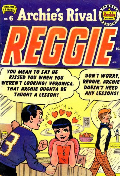 Cover for Archie's Rival Reggie (Archie, 1949 series) #6