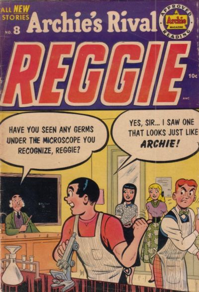 Cover for Archie's Rival Reggie (Archie, 1949 series) #8