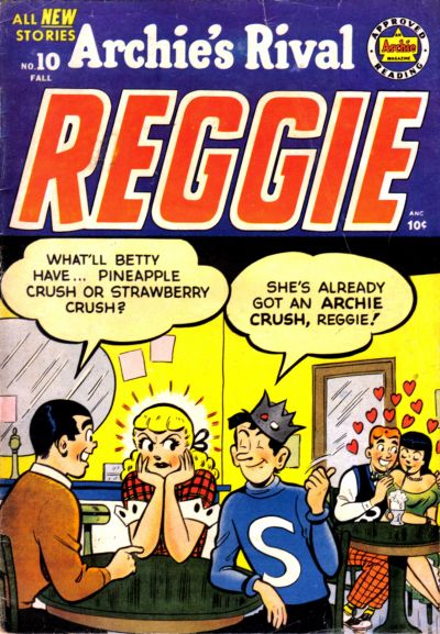 Cover for Archie's Rival Reggie (Archie, 1949 series) #10