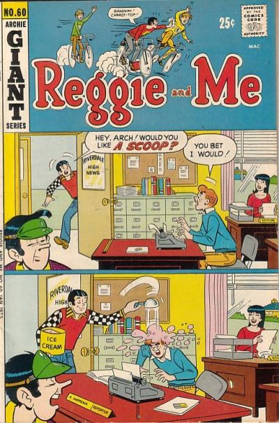 Cover for Reggie and Me (Archie, 1966 series) #60