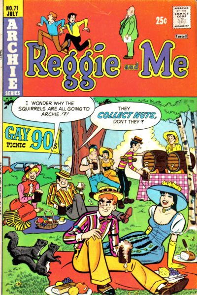 Cover for Reggie and Me (Archie, 1966 series) #71