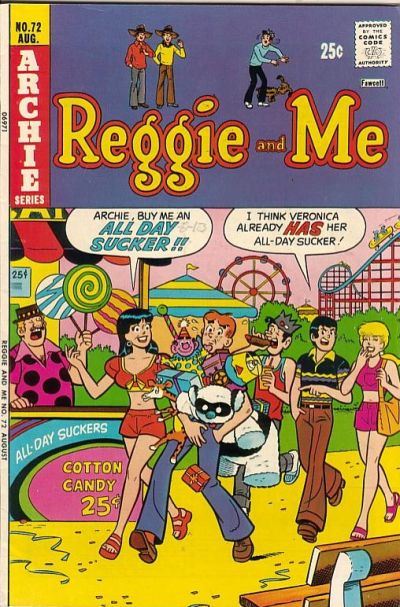 Cover for Reggie and Me (Archie, 1966 series) #72
