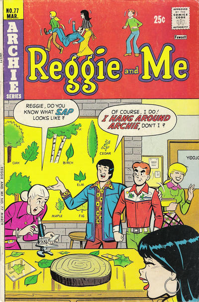 Cover for Reggie and Me (Archie, 1966 series) #77