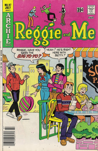 Cover for Reggie and Me (Archie, 1966 series) #97