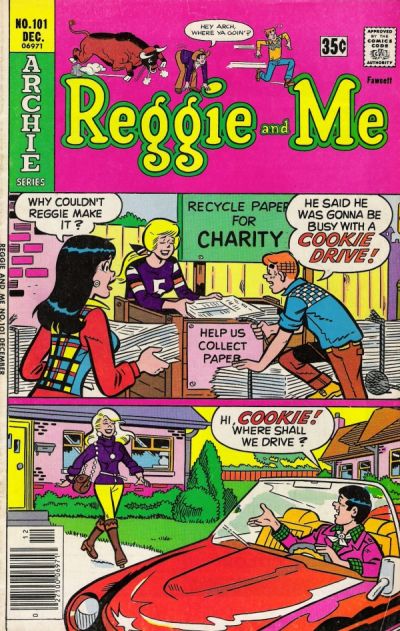 Cover for Reggie and Me (Archie, 1966 series) #101