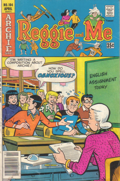 Cover for Reggie and Me (Archie, 1966 series) #104