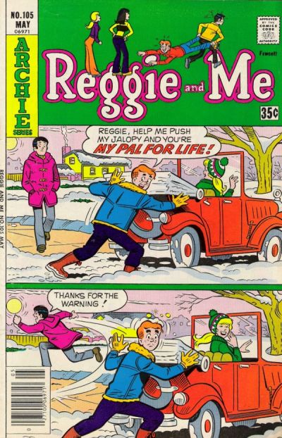 Cover for Reggie and Me (Archie, 1966 series) #105