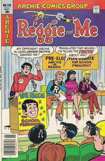 Cover for Reggie and Me (Archie, 1966 series) #120
