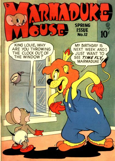 Cover for Marmaduke Mouse (Quality Comics, 1946 series) #12