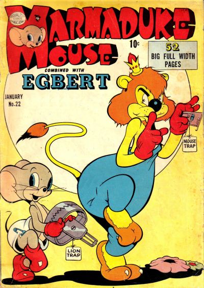 Cover for Marmaduke Mouse (Quality Comics, 1946 series) #22