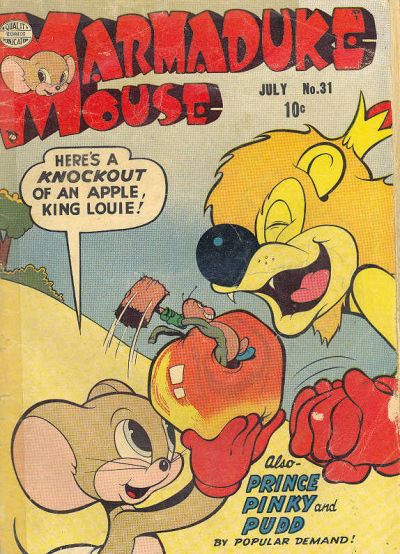 Cover for Marmaduke Mouse (Quality Comics, 1946 series) #31