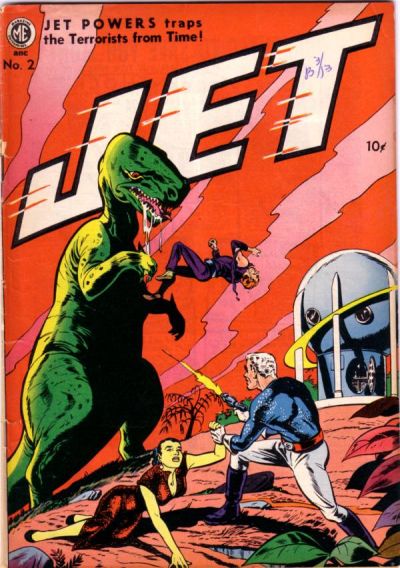 Cover for Jet Powers (Magazine Enterprises, 1951 series) #2 [A-1 #32]