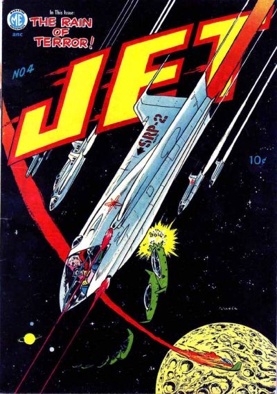 Cover for Jet Powers (Magazine Enterprises, 1951 series) #4 [A-1 #39]