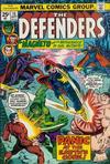 Cover for The Defenders (Marvel, 1972 series) #15