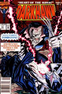 Cover for Darkhawk (Marvel, 1991 series) #11 [Newsstand]
