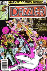 Cover for Dazzler (Marvel, 1981 series) #2 [Newsstand]