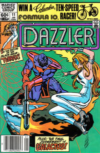 Cover Thumbnail for Dazzler (Marvel, 1981 series) #11 [Newsstand]