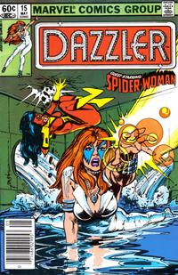 Cover Thumbnail for Dazzler (Marvel, 1981 series) #15 [Newsstand]