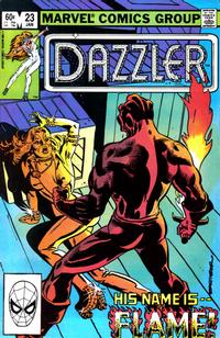 Cover Thumbnail for Dazzler (Marvel, 1981 series) #23 [Direct]