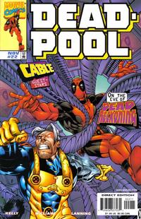 Cover Thumbnail for Deadpool (Marvel, 1997 series) #22 [Direct Edition]
